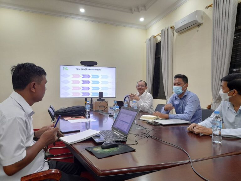 Kampong Speu Education Sector Working Group conducts their quarterly meeting