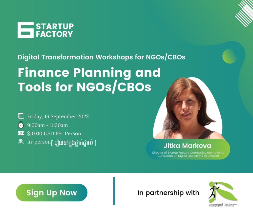 Finance Planning and Tools for NGOs/CBOs