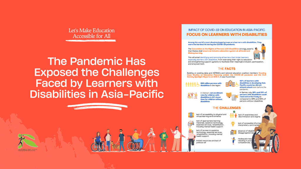 The Pandemic Has Exposed the Challenges Faced by Learners with Disabilities in Asia-Pacific