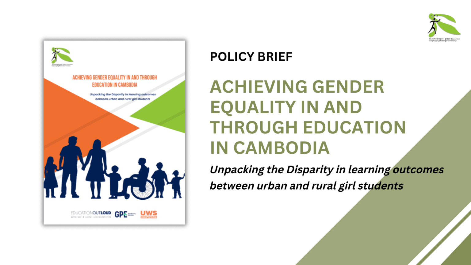 Policy Brief on Achieving Gender Equality in and Through Education in ...