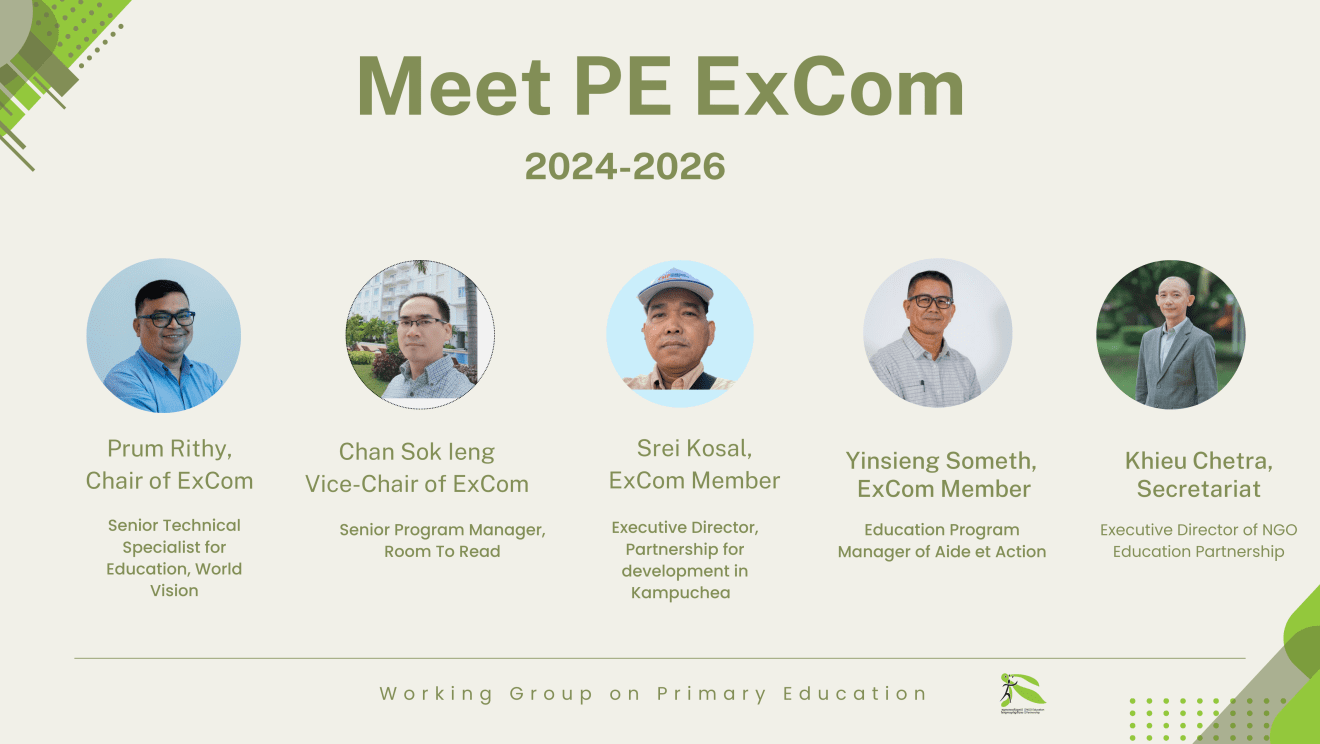 Empowering Primary Education: Meet the New Leadership of the Working Group