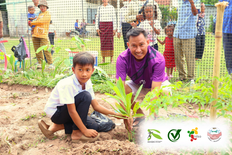 Reasmey Khemerak Blooms with Hope: Kampot’s First “Greenspots” School Plants 700 Trees with Joy and Purpose