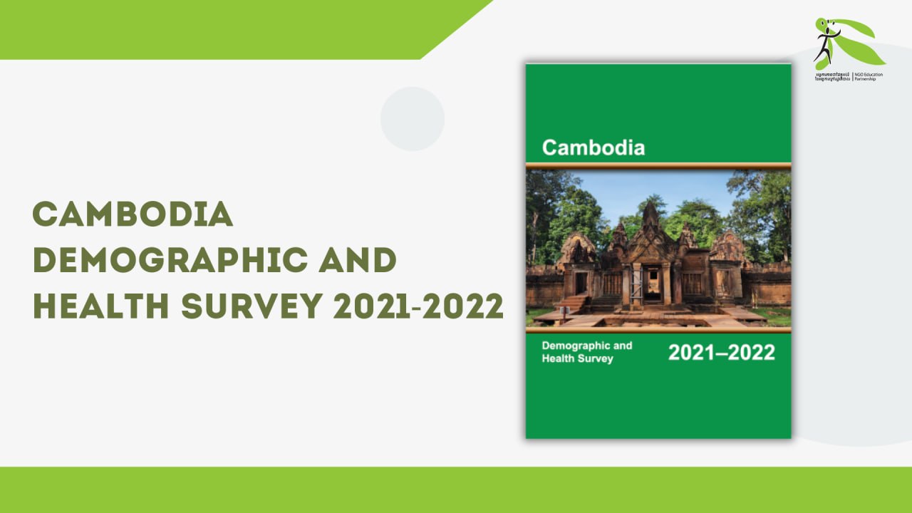 Cambodia Demographic And Health Survey 2021-2022